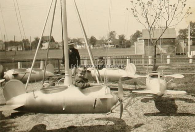 Peter Provenzano Photo Album Image_copy_148.jpg - Dickie Gall and Ralph Schumann at Kiddieland Amusement Park. 8400 W. North Ave,
Melrose Park, IL - 1942.